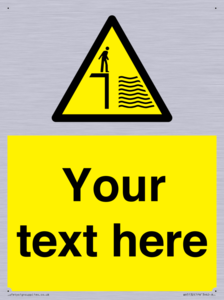 Custom Deep Water Sign